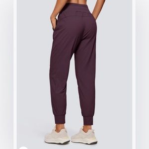 Lululemon dupe jogger burgundy arctic plum Medium
